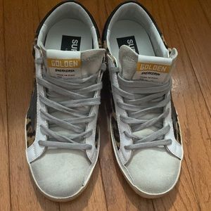 Golden Goose Superstar Sneaker in Snow Leopard & Black
Golden Goose